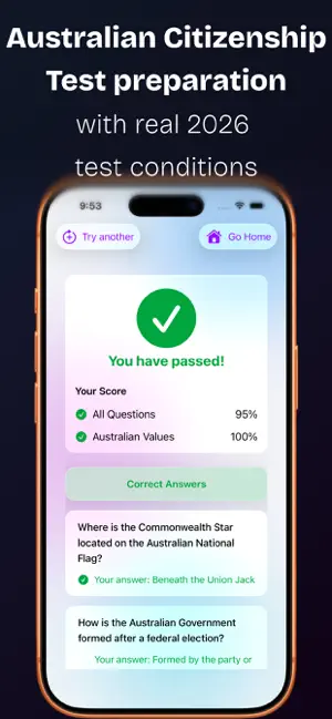 Australia Citizenship Test AU screenshot 3