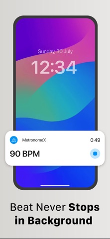 MetronomeX : Beats & Rhythm screenshot