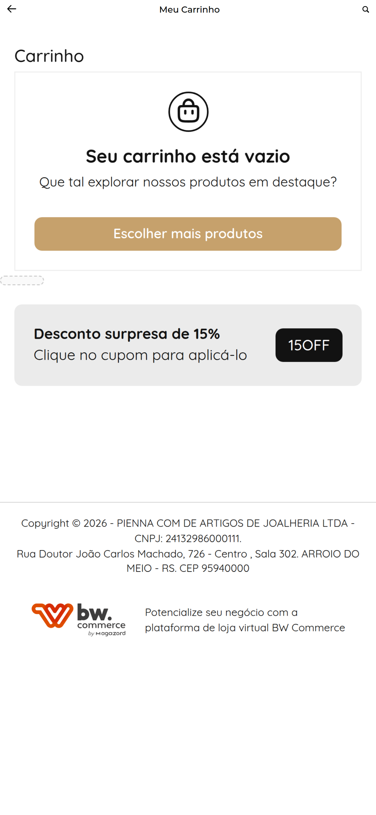 Pienna Joias - Consumidor screenshot 4
