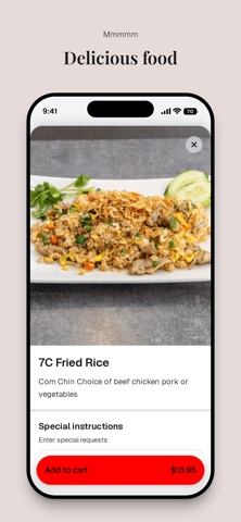 Pho Saigon Basil iPhone screenshot