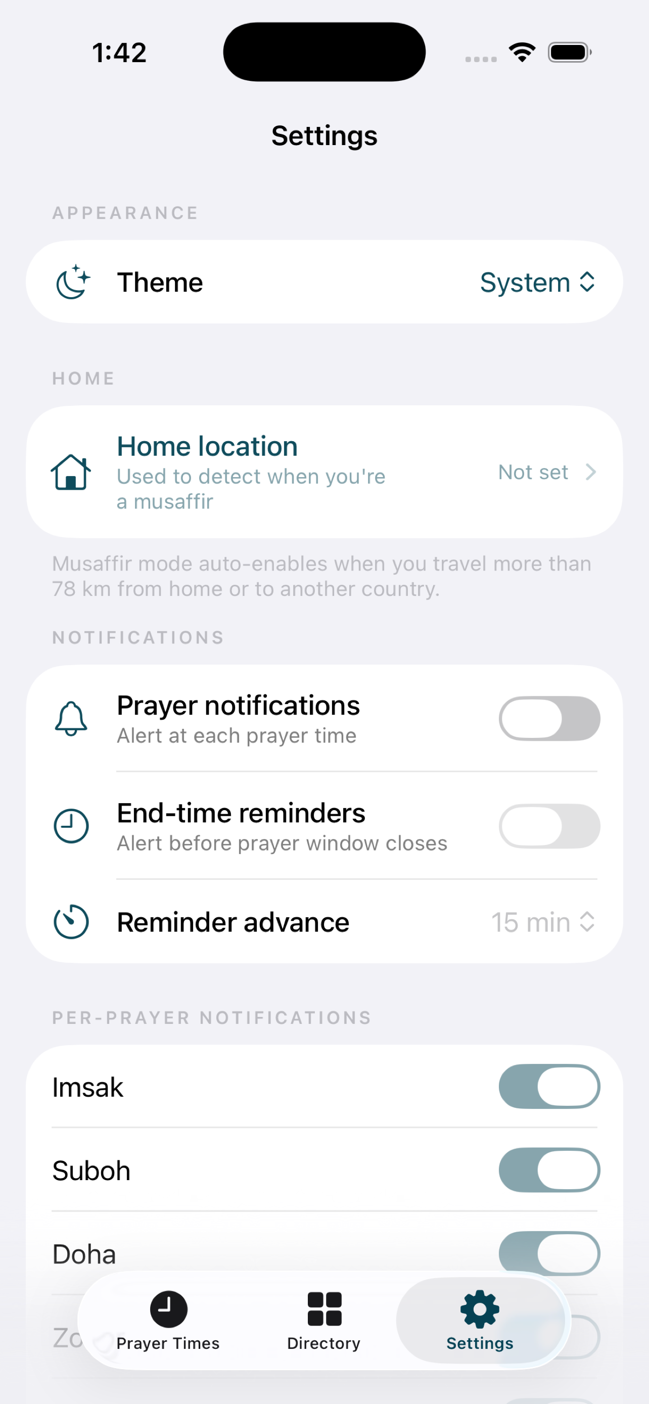 IstiqamahBN screenshot 6