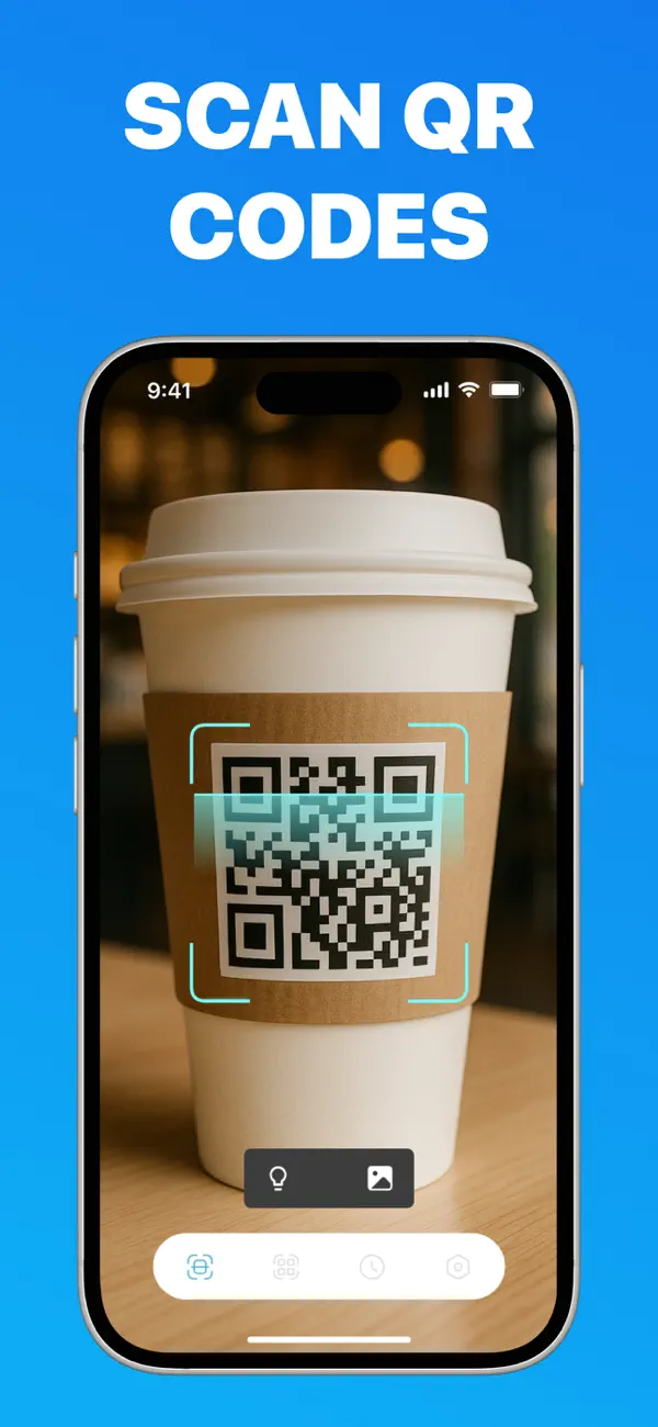 #1. QR Code Scanner＊Barcode Reader (iOS) Ved: Donia aly hamed