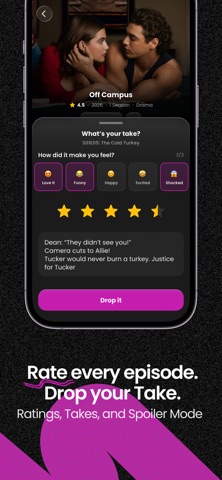 Seriesmate: TV Show Tracker iPhone screenshot