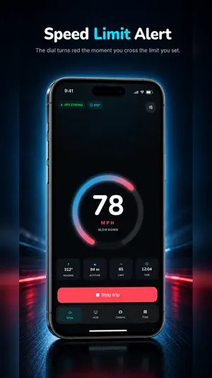 Simple Speedometer: Car HUD screenshot 2