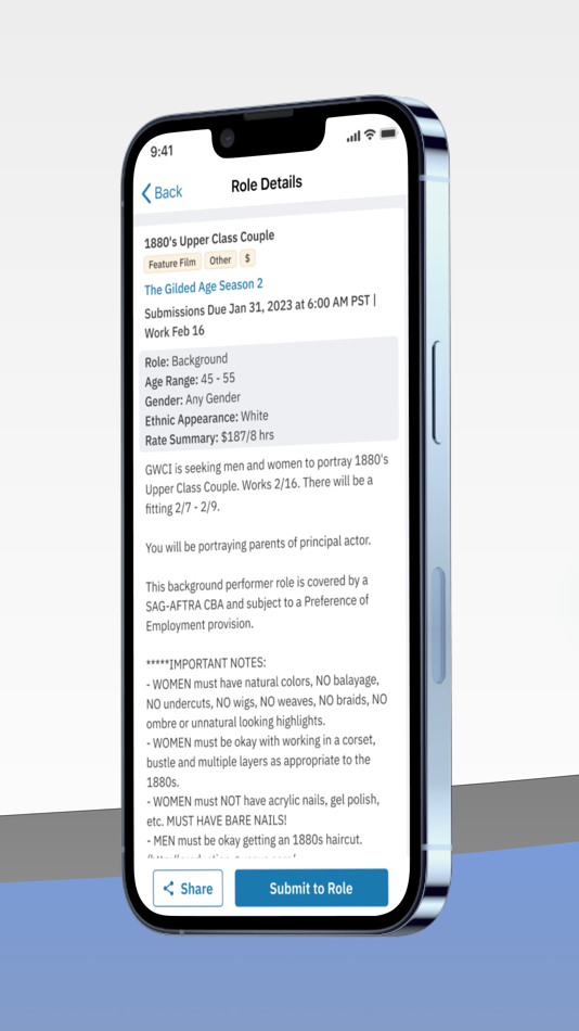 #2. Casting Networks (iOS) By: Casting Networks LLC