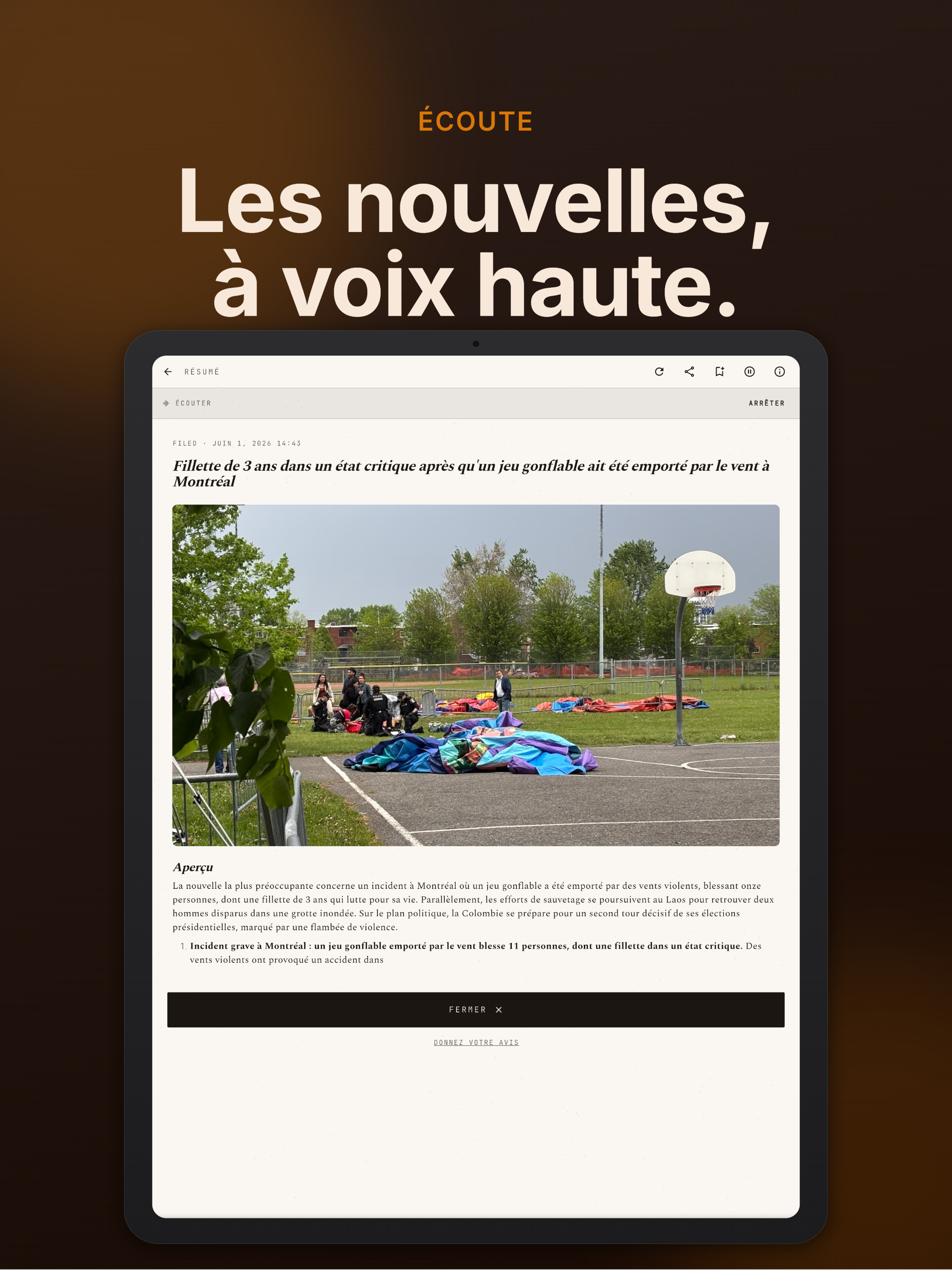 Quebec News: TV & Podcasts screenshot 11