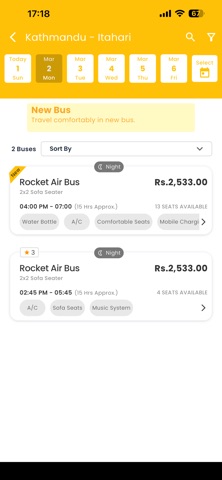 Rocket Yatayat screenshot