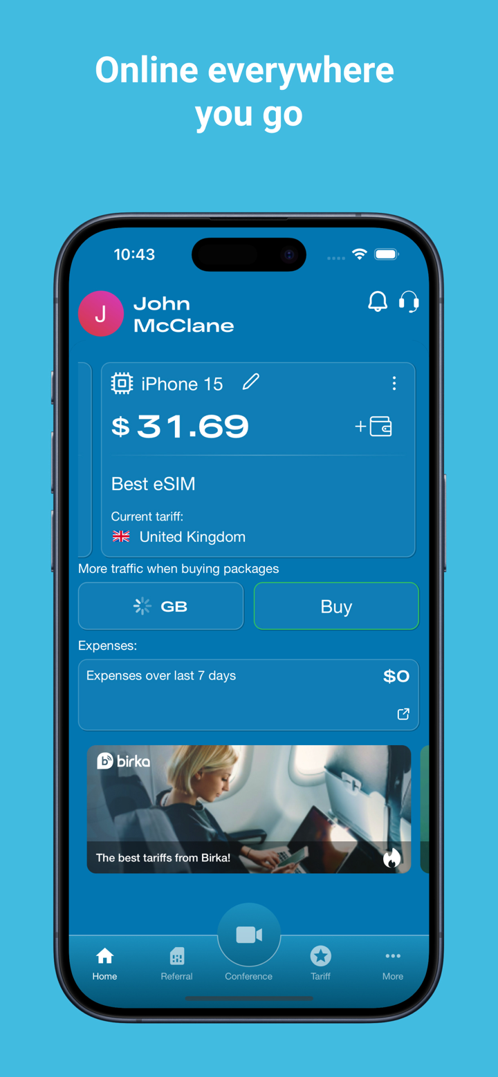 Birka Global eSIM Hub screenshot 5