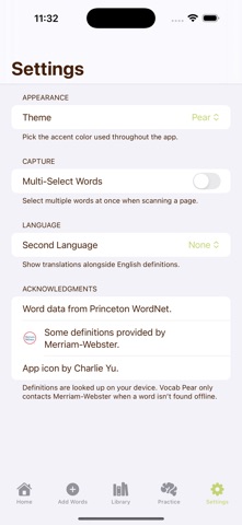 Vocab Pear Screenshot 7 of 7