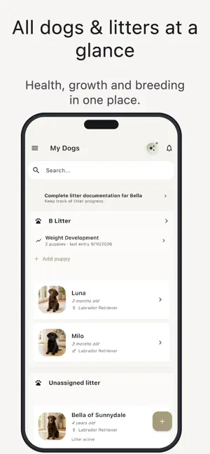 Pawjournal – Dog Breeding screenshot 1