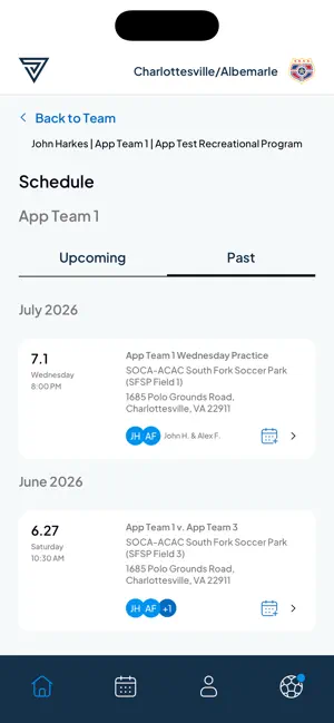 Virginia Soccer Alliance screenshot 4
