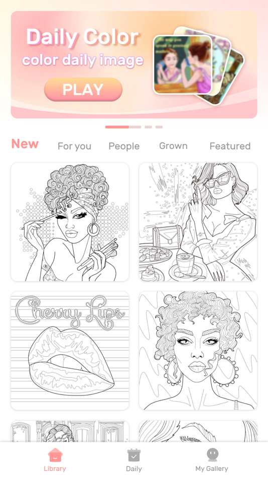 #1. Tangle Color by Number Book (iOS) 由: 少婷 余