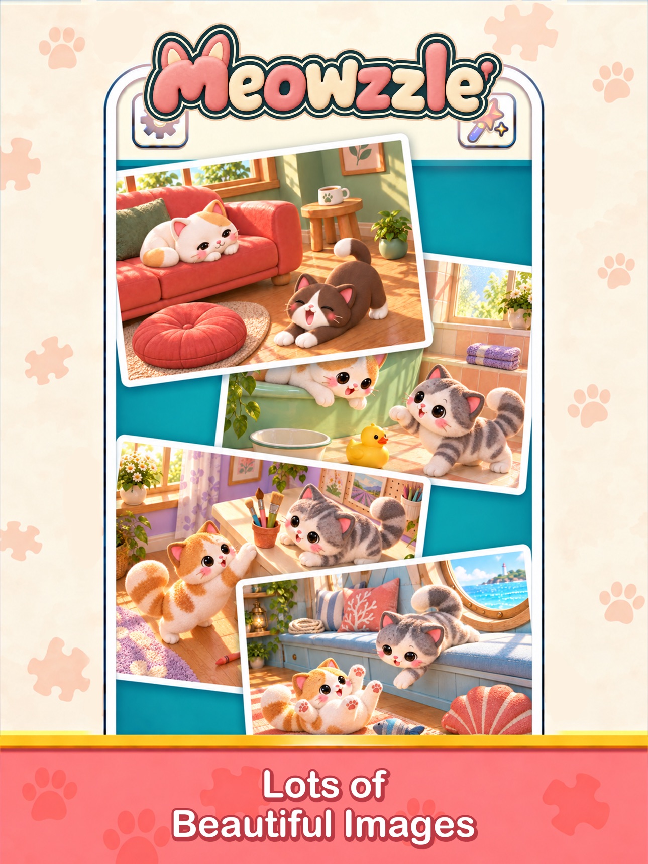 Screenshot 12 of Meowzzle! Drop Jigsaw Puzzle
