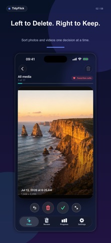 TidyFlick: Photo Cleaner screenshot