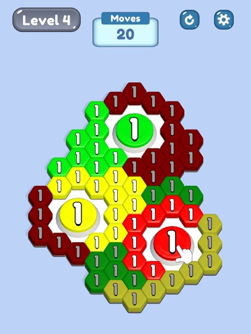 Hexa Break iPad screenshot