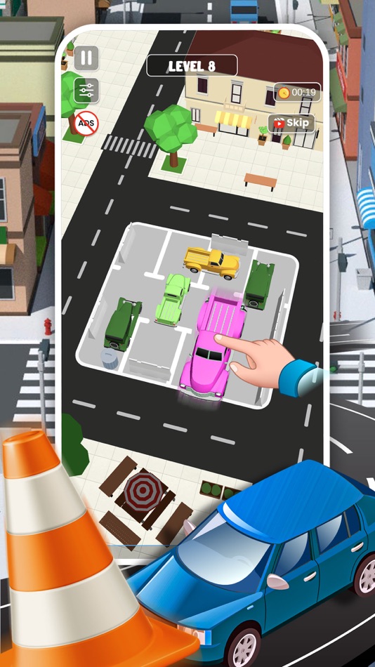 #6. Traffic Jam: Parking Puzzle 3D (iOS) 由: Abdullah Rafay