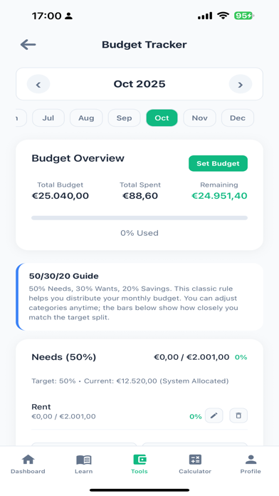 MoneyCompass Pro screenshot