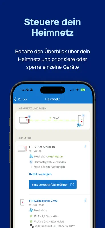 MyFRITZ!App screenshot 3 of 6