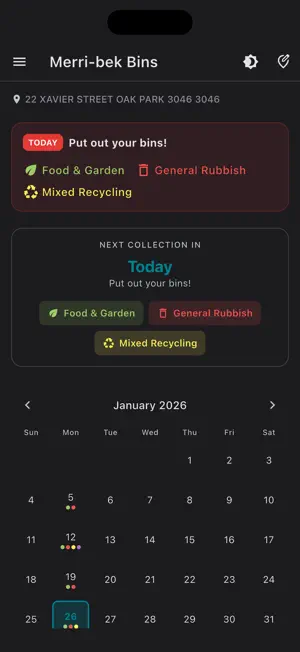 Merri-Bek Bins screenshot 3