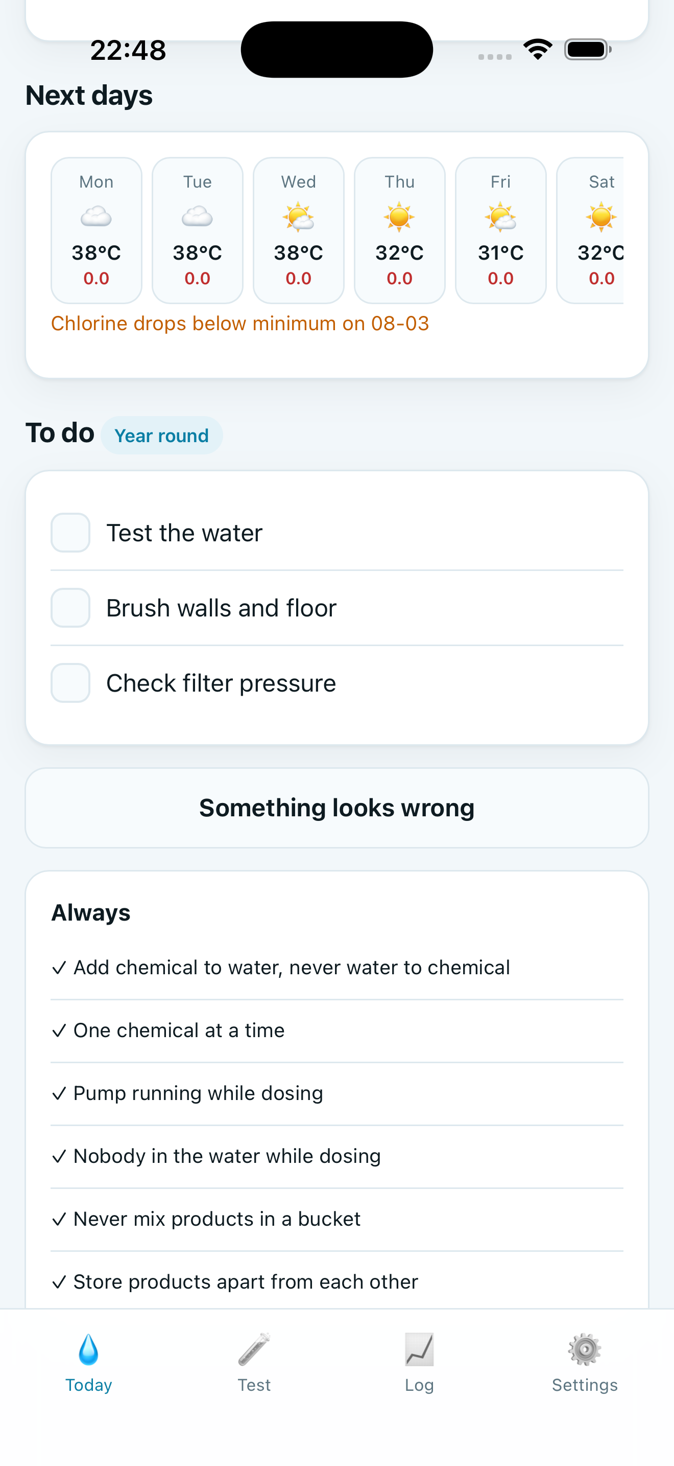 PoolPilot: Pool & Spa Care screenshot 7