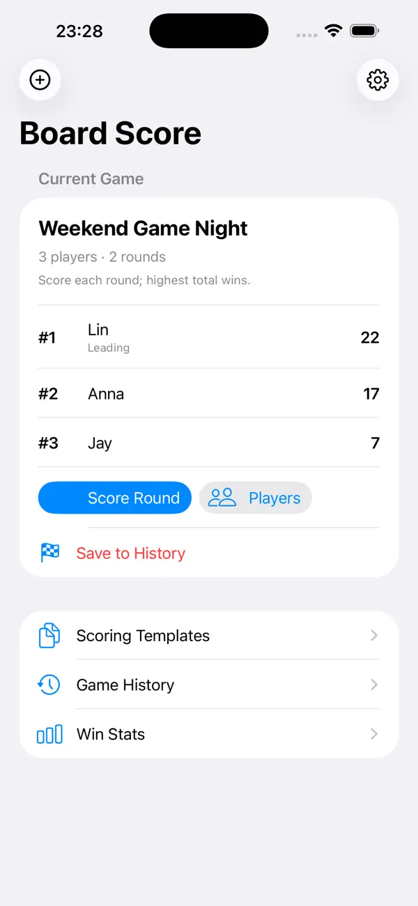 Screenshot #2 pour Compteur Jeux de Société2026