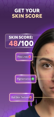 Skintel: AI Skin Care App iPhone screenshot