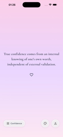 Liora - Affirmations & Quotes Screenshot 1 of 7