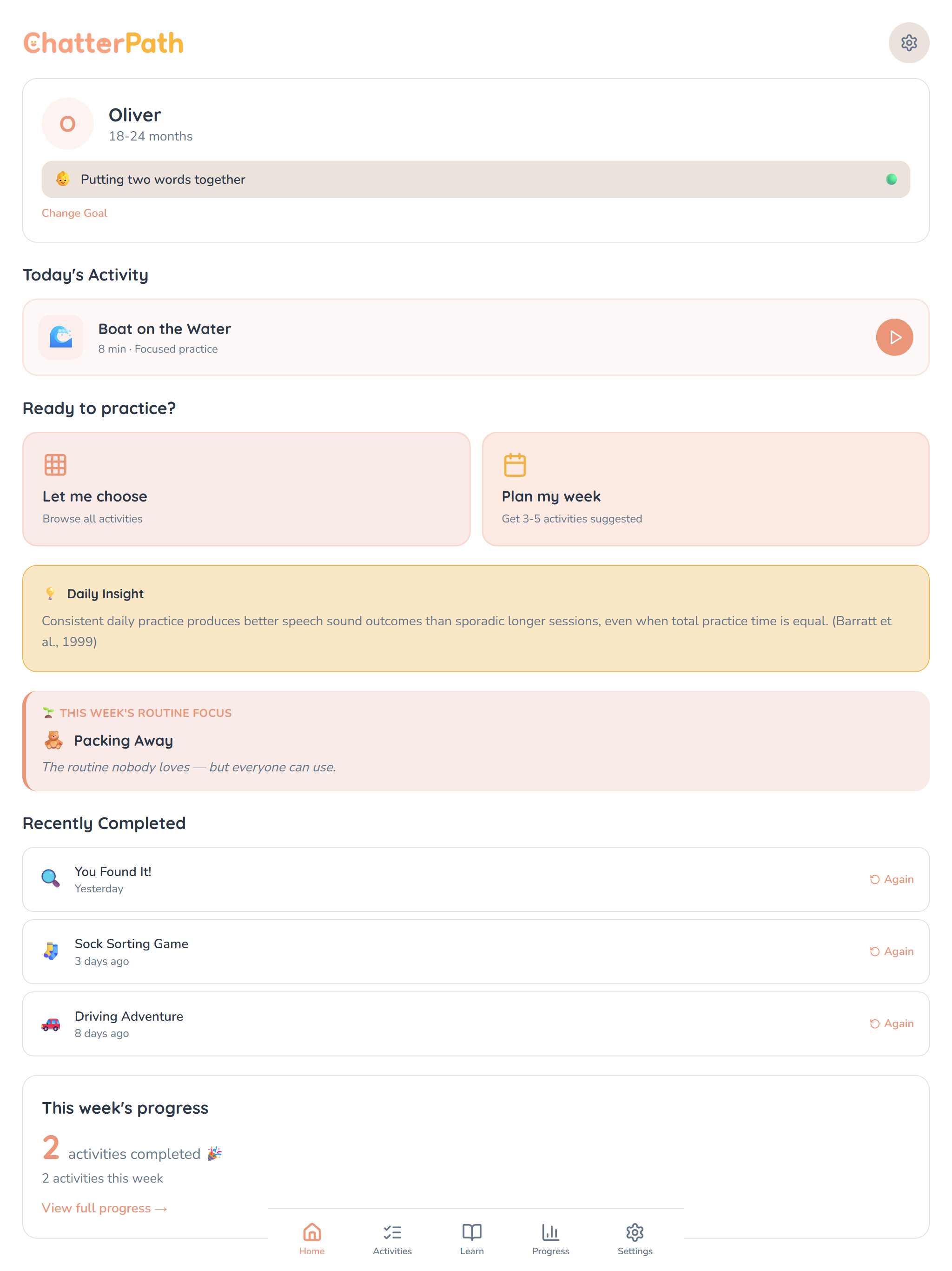 ChatterPath: Speech Activities screenshot 11