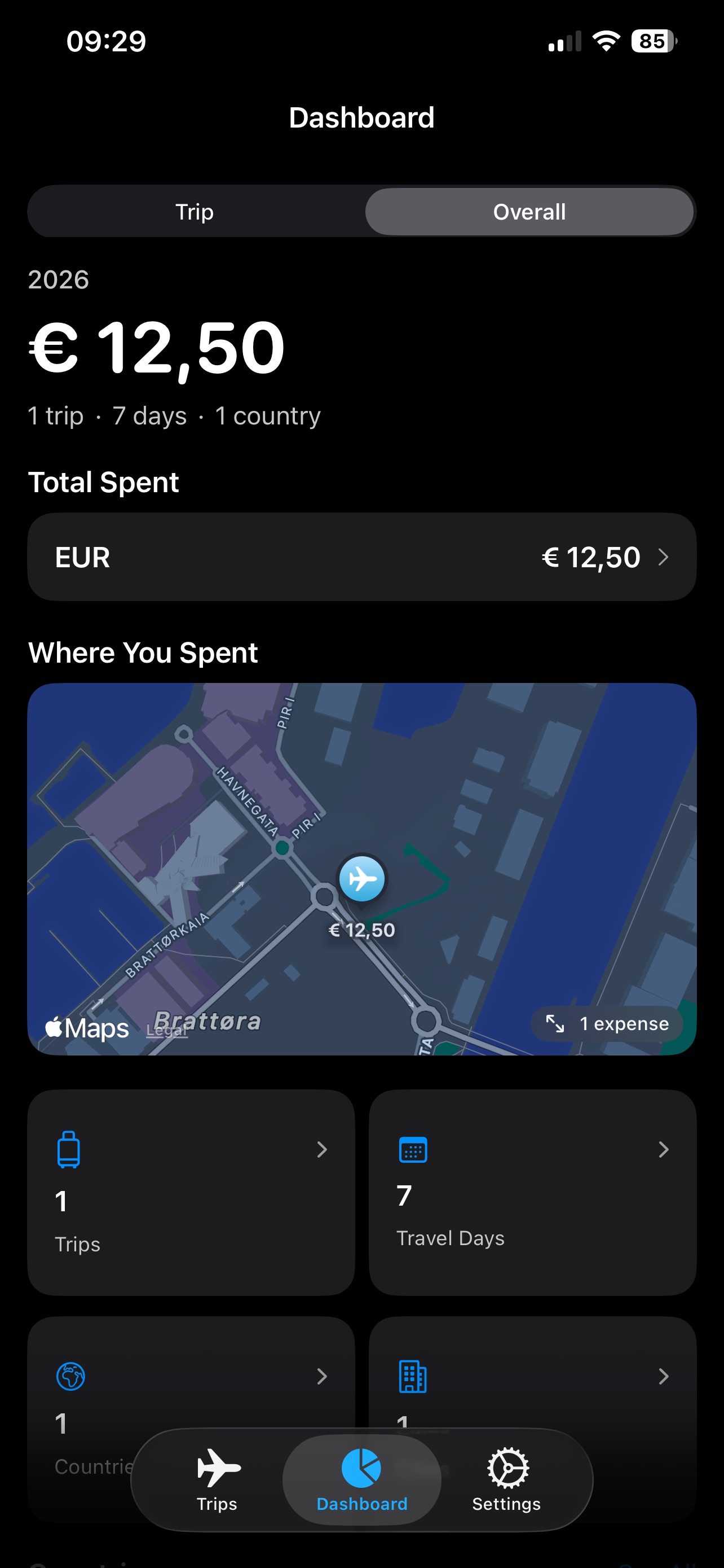 Screenshot 5 of NomadSpend: Travel Expenses