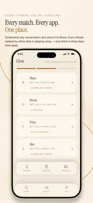 Breve: Turn Matches Into Dates screenshot 2