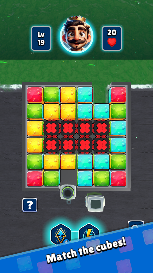 #5. Cubix Path: Puzzle Match (iOS) By: Handler Oyun Yazılım Anonim Şirketi
