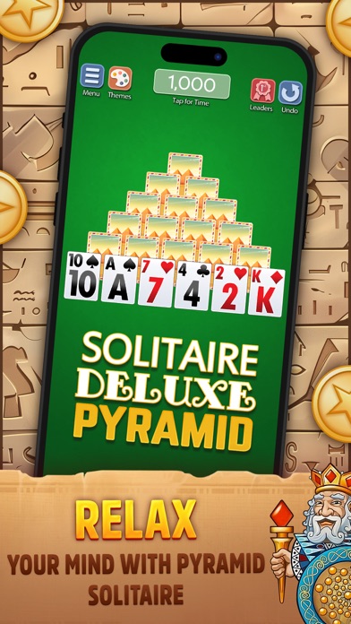 Pyramid Deluxe® Social Screenshot