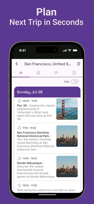 Travel Planner: Owlio screenshot 1