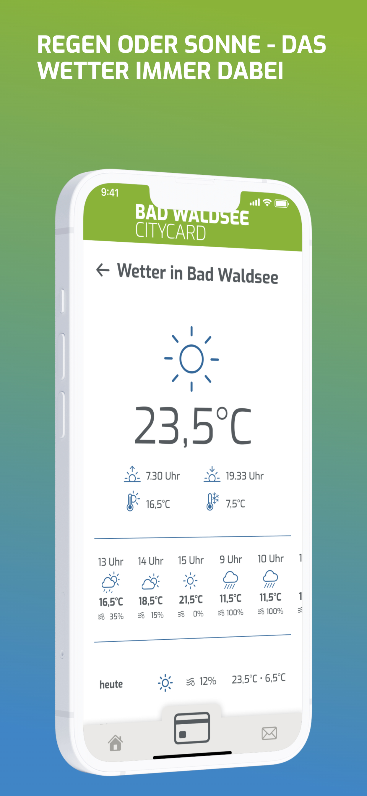Bad Waldsee CityCARD & App