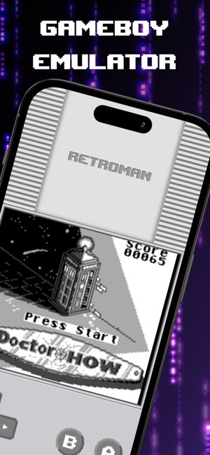 Retroman: GameBoy NES Emulator Screenshot