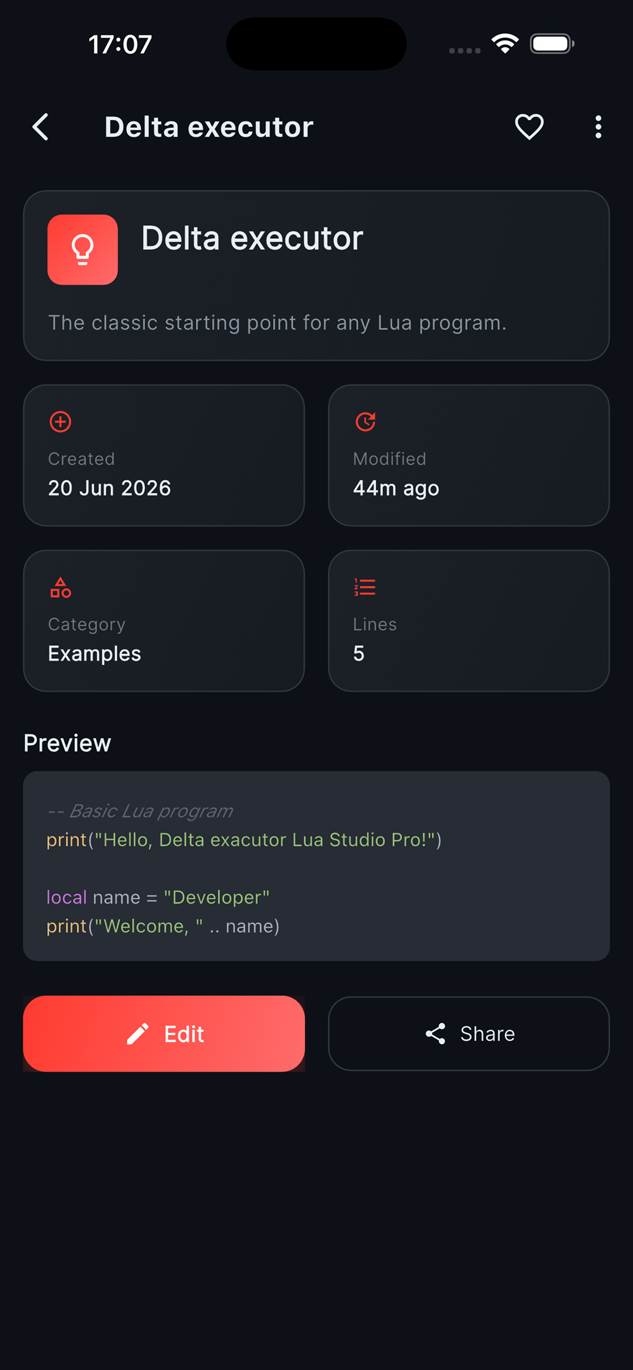Delta Executor - Lua scripts screenshot 3