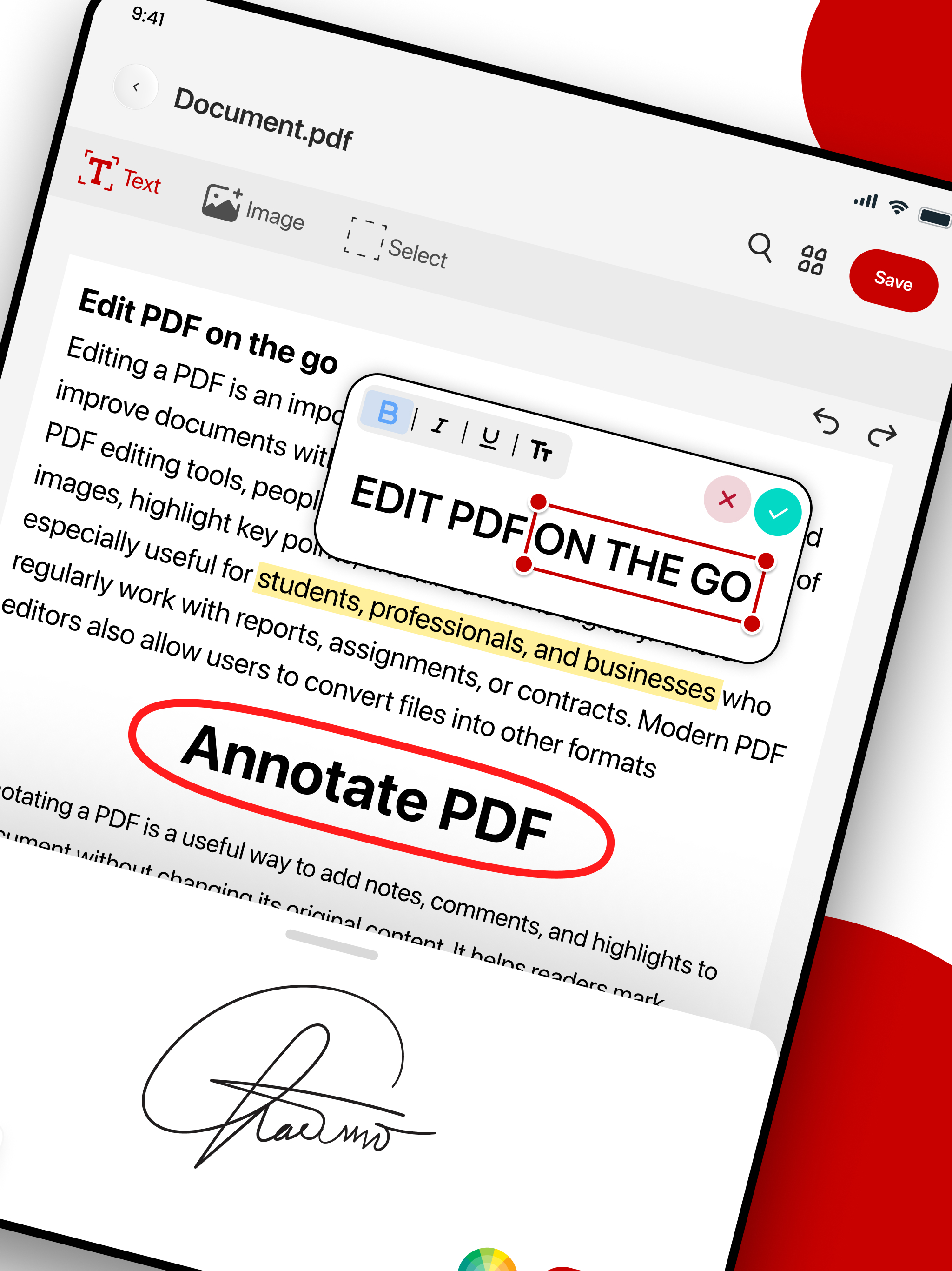 PDF Editor: Fill, Sign, Secure screenshot 12