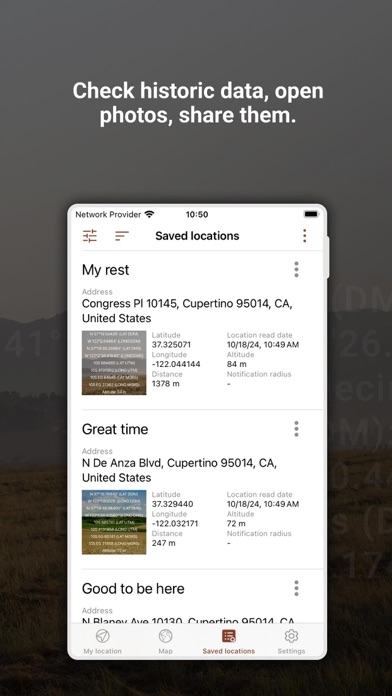 My GPS Coordinates Lite Screenshot