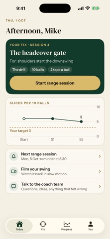 Tenball: Golf Swing Coach screenshot 4
