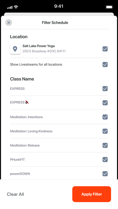 Salt Lake Power Yoga Screenshot