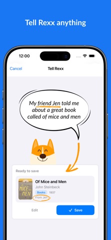 Rexx – Save & Share Ideas screenshot