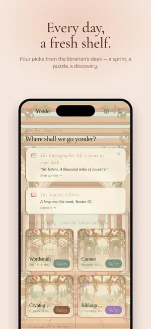 Yonder: Daily Word Puzzles screenshot 2