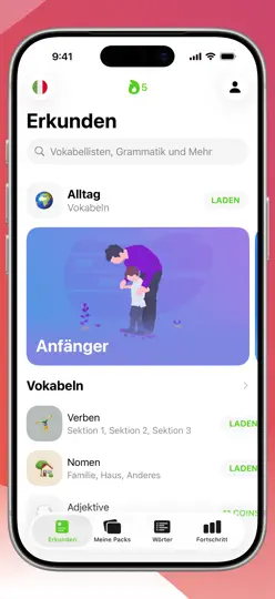 Screenshot von Sprachen Lernen Mit LENGO auf dem iPhone 5