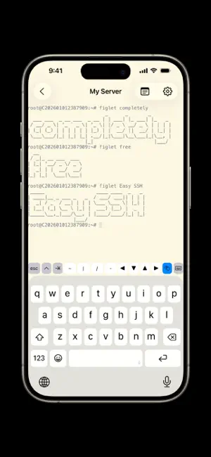 Easy SSH iPhone screenshot 3