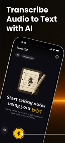 AI Note Taking: Notalist Screenshot 1 of 5