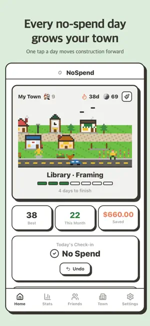 NoSpend - Save Money Challenge screenshot 1