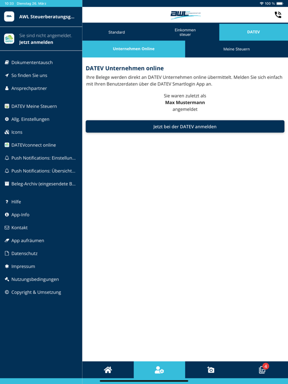 Screenshot #6 pour AWL Steuerberatungsges. mbH
