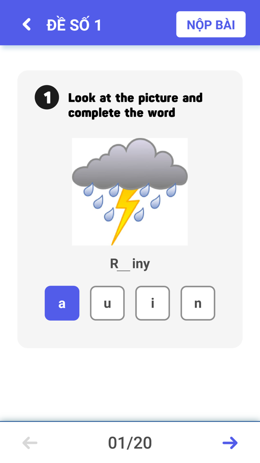 #3. Tiếng Anh Lớp 3 Đề Thi (iOS) Bởi: Tan Nguyen