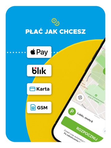 CityParkApp iPad screenshot 2