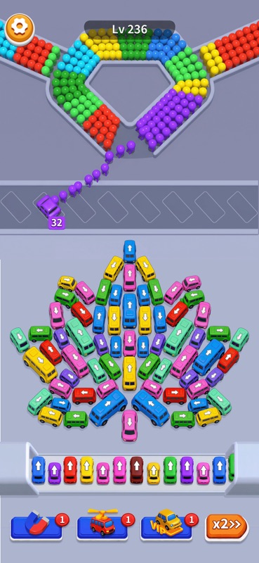 Color Puzzle Jam - Bus Fever screenshot 2